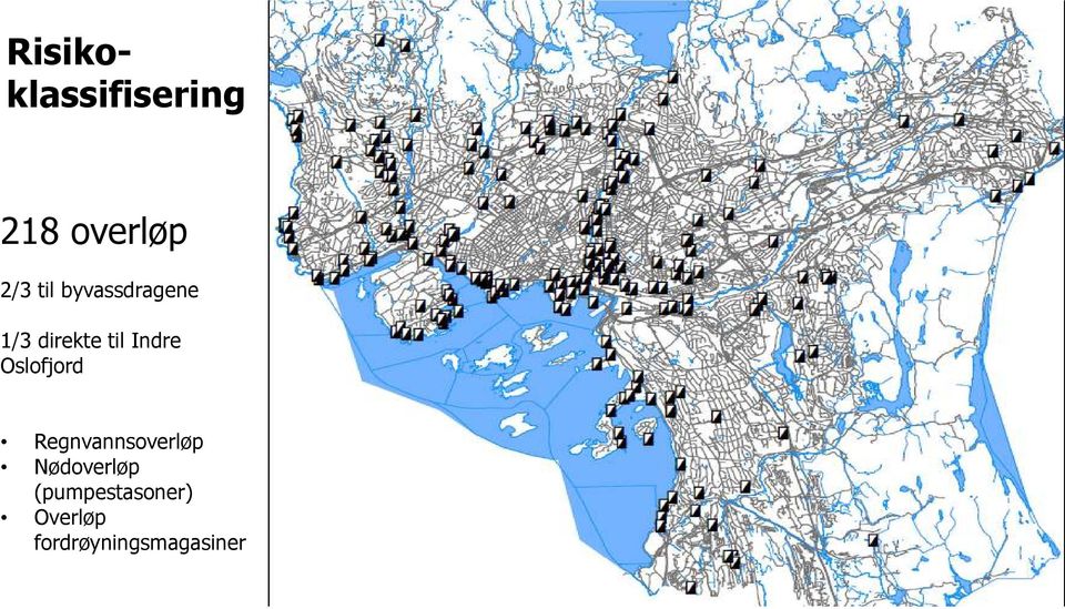 Oslofjord Regnvannsoverløp Nødoverløp