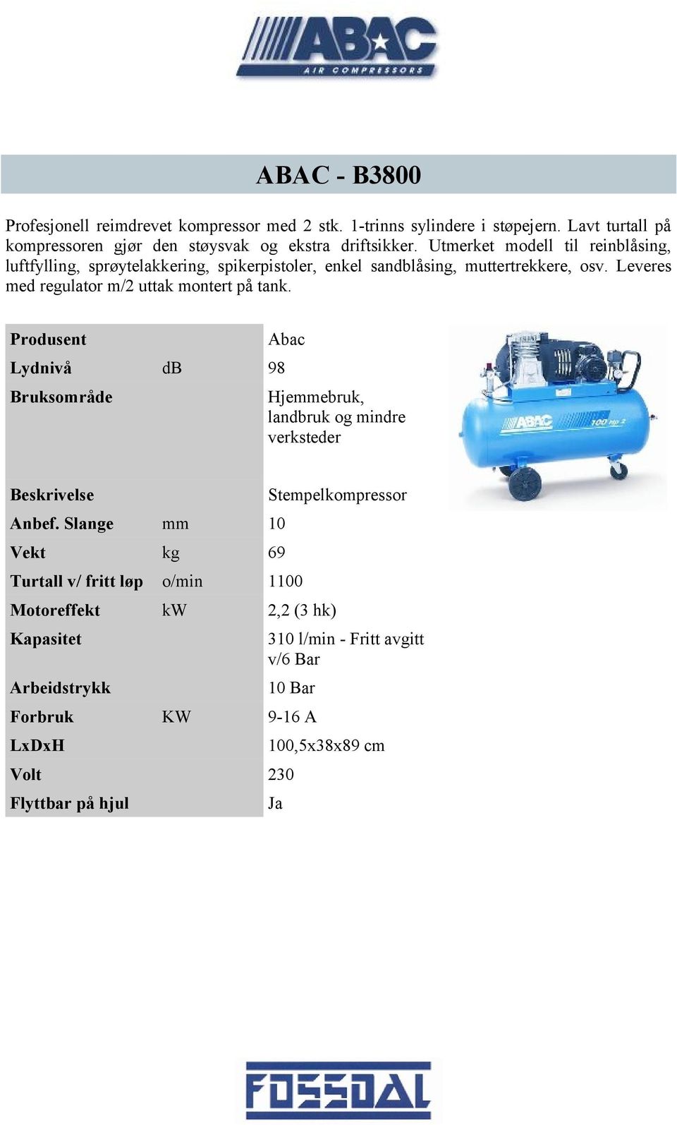 Utmerket modell til reinblåsing, luftfylling, sprøytelakkering, spikerpistoler, enkel sandblåsing, muttertrekkere, osv.