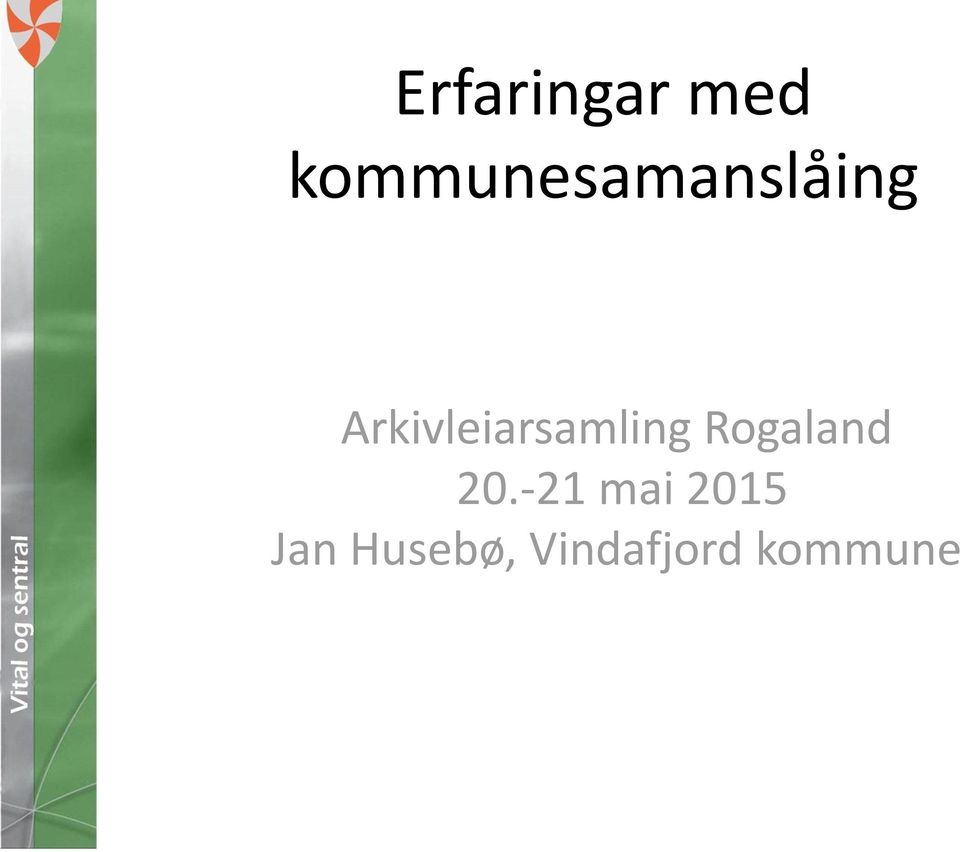 Arkivleiarsamling Rogaland