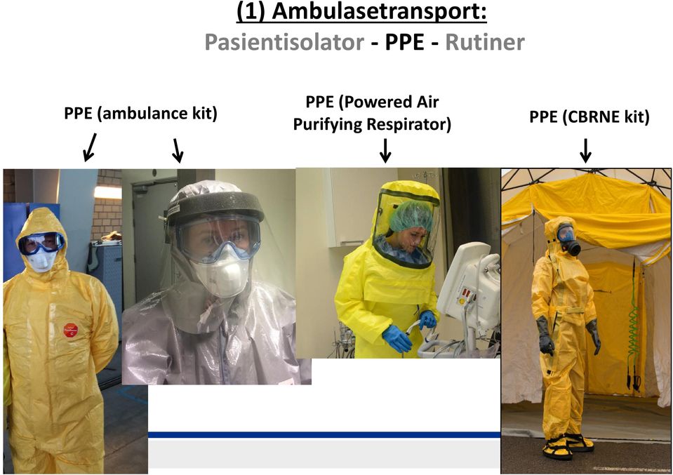 PPE (ambulance kit) PPE