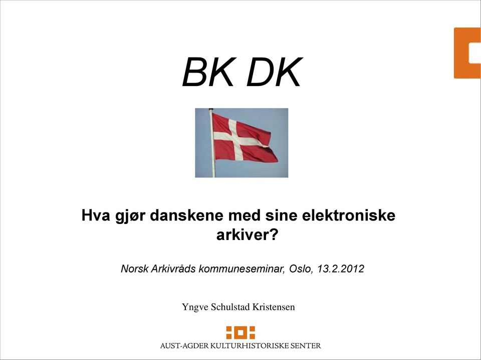 Norsk Arkivråds kommuneseminar,