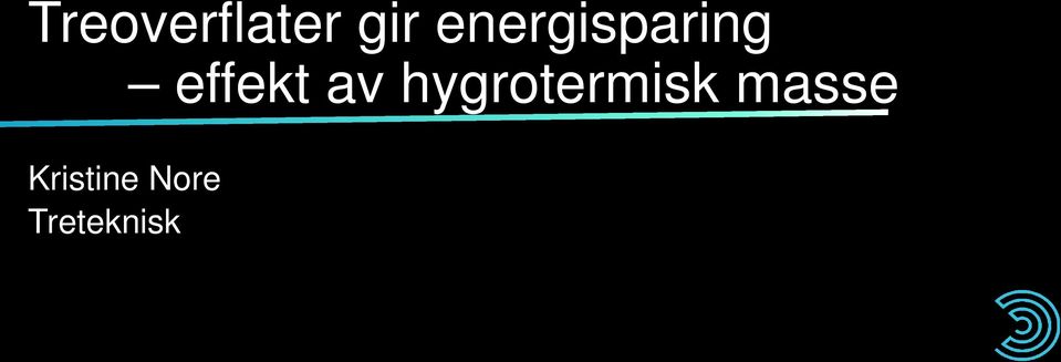 av hygrotermisk masse