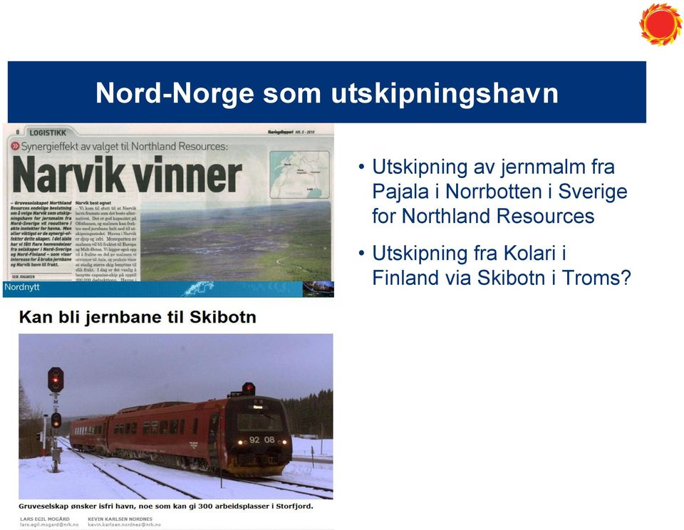 Norrbotten i Sverige for Northland