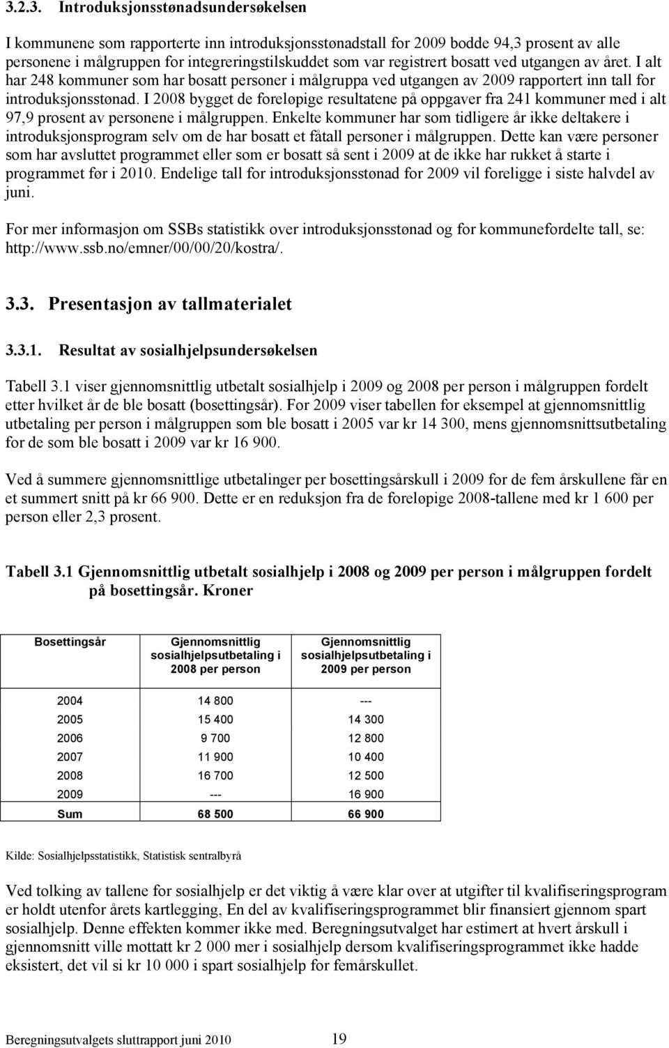 I 2008 bygget de foreløpige resultatene på oppgaver fra 241 kommuner med i alt 97,9 prosent av personene i målgruppen.