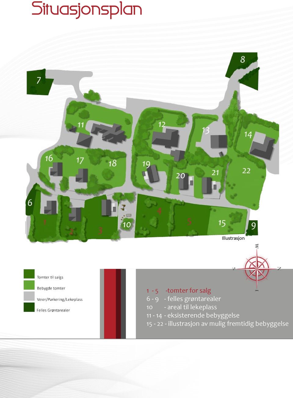 lekeplass 11-14 - eksisterende bebyggelse