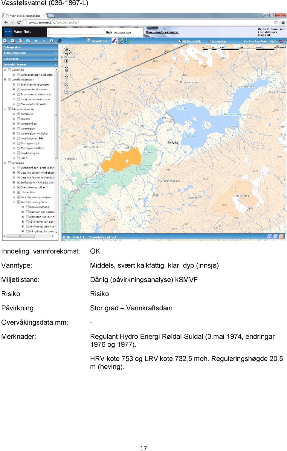 Regulant Hydro Energi Røldal-Suldal (3.