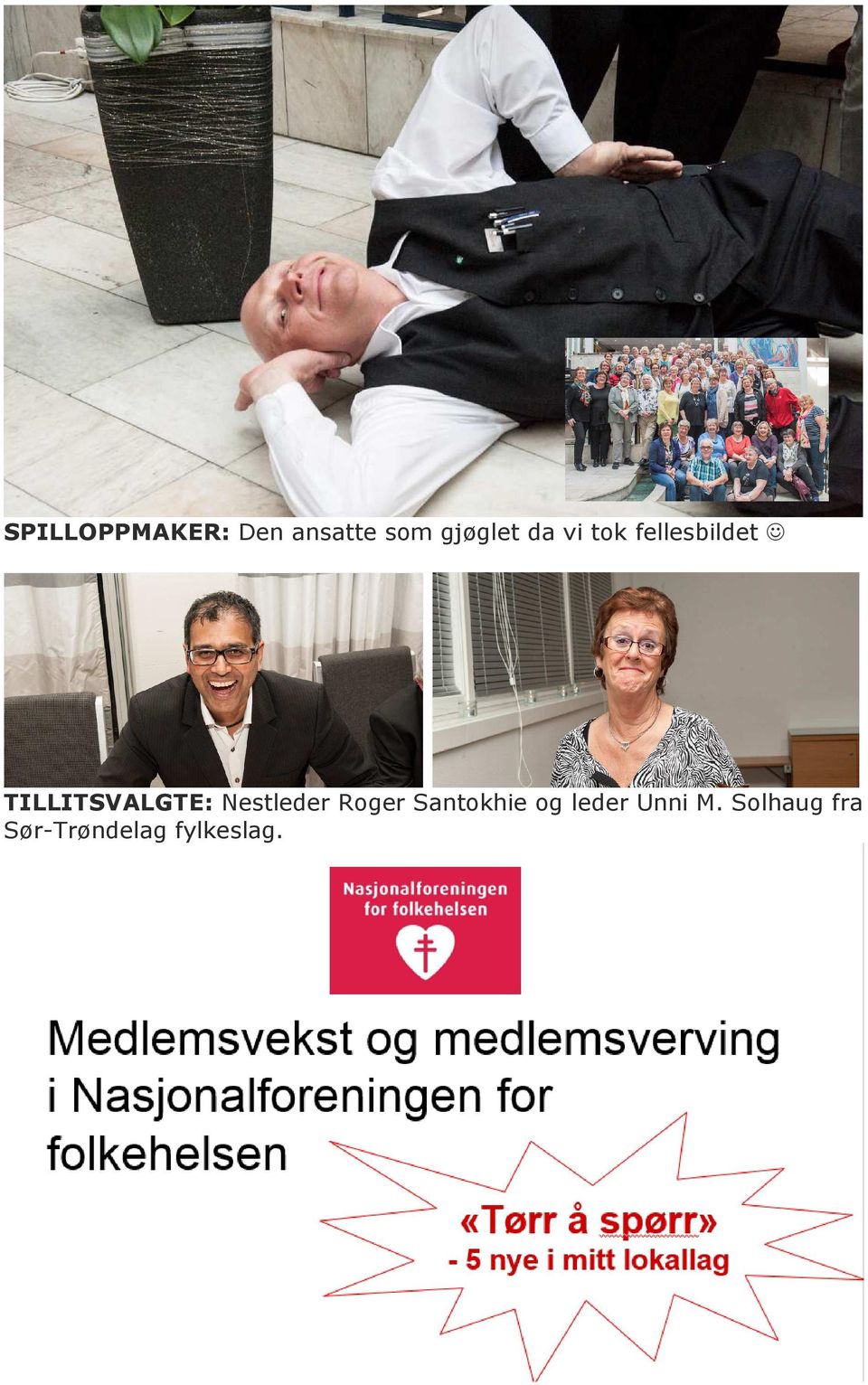 Nestleder Roger Santokhie og leder