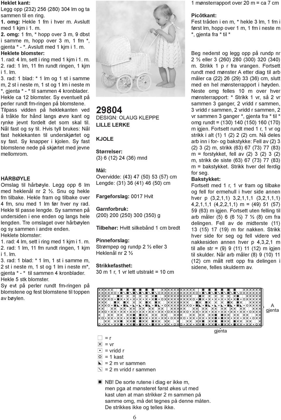 rad: 1 blad: * 1 lm og 1 st i samme m, 2 st i neste m, 1 st og 1 lm i neste m *, * - * til sammen 4 kronblader. Hekle ca 12 blomster. Sy eventuelt på perler rundt fm-ringen på blomstene.