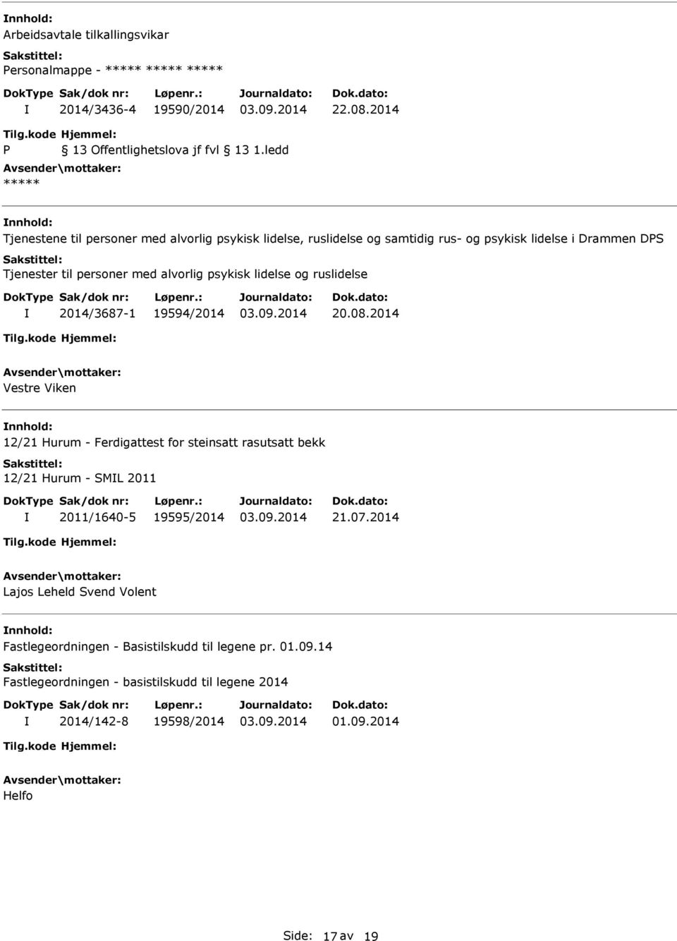 psykisk lidelse og ruslidelse 2014/3687-1 19594/2014 20.08.