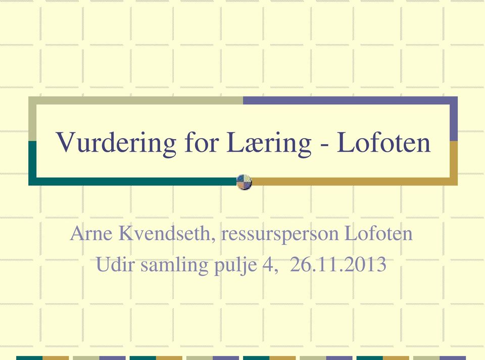 ressursperson Lofoten