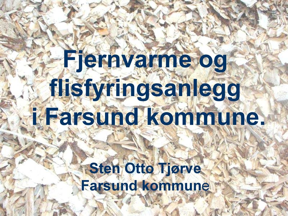Farsund kommune.