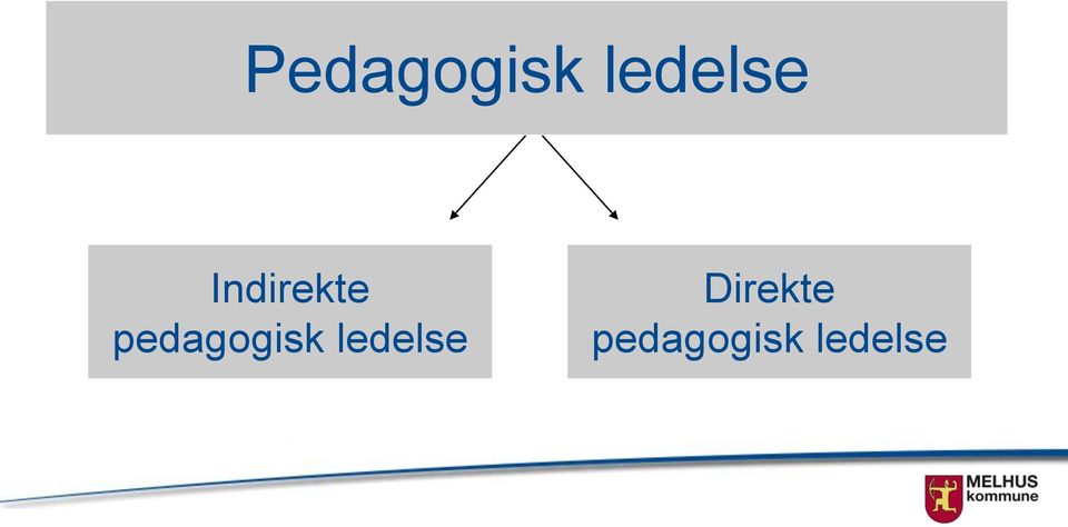 pedagogisk ledelse