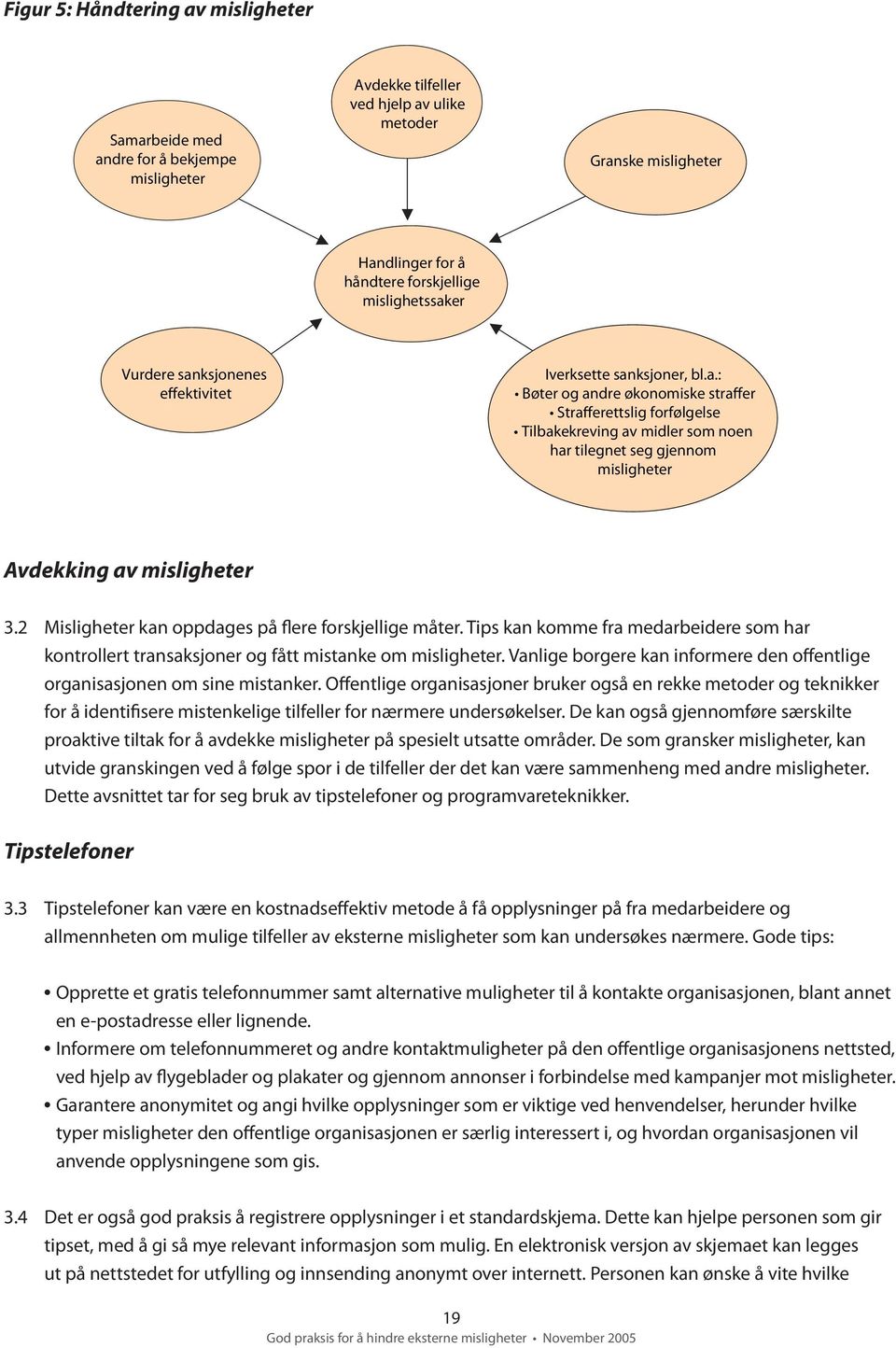 2 Misligheter kan oppdages på flere forskjellige måter. Tips kan komme fra medarbeidere som har kontrollert transaksjoner og fått mistanke om misligheter.