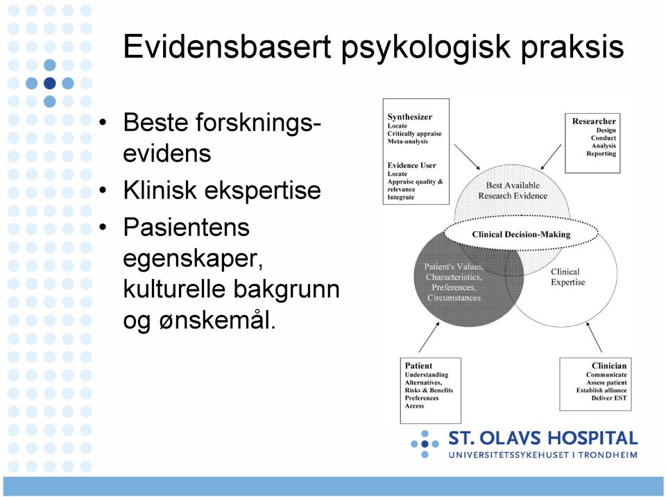 Klinisk ekspertise Pasientens