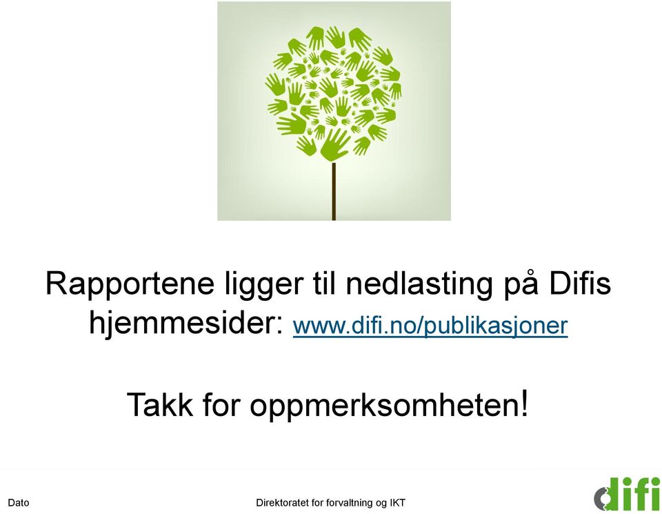 hjemmesider: www.difi.