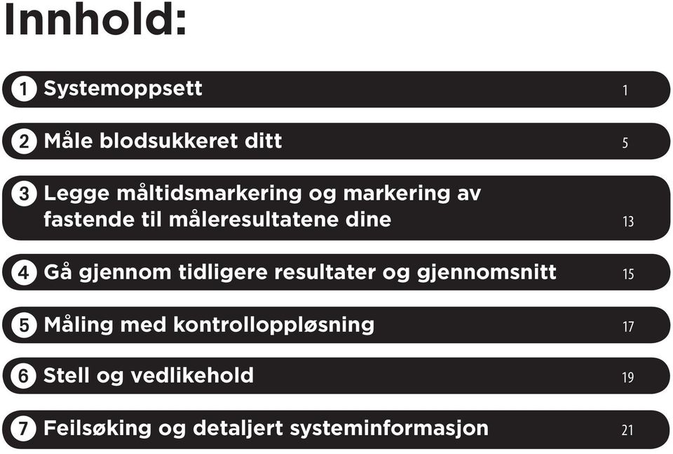 Gå gjennom tidligere resultater og gjennomsnitt 15 Måling med