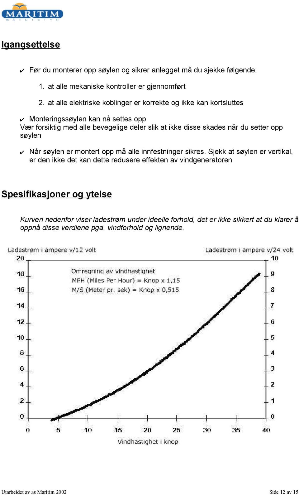 du setter opp søylen Når søylen er montert opp må alle innfestninger sikres.