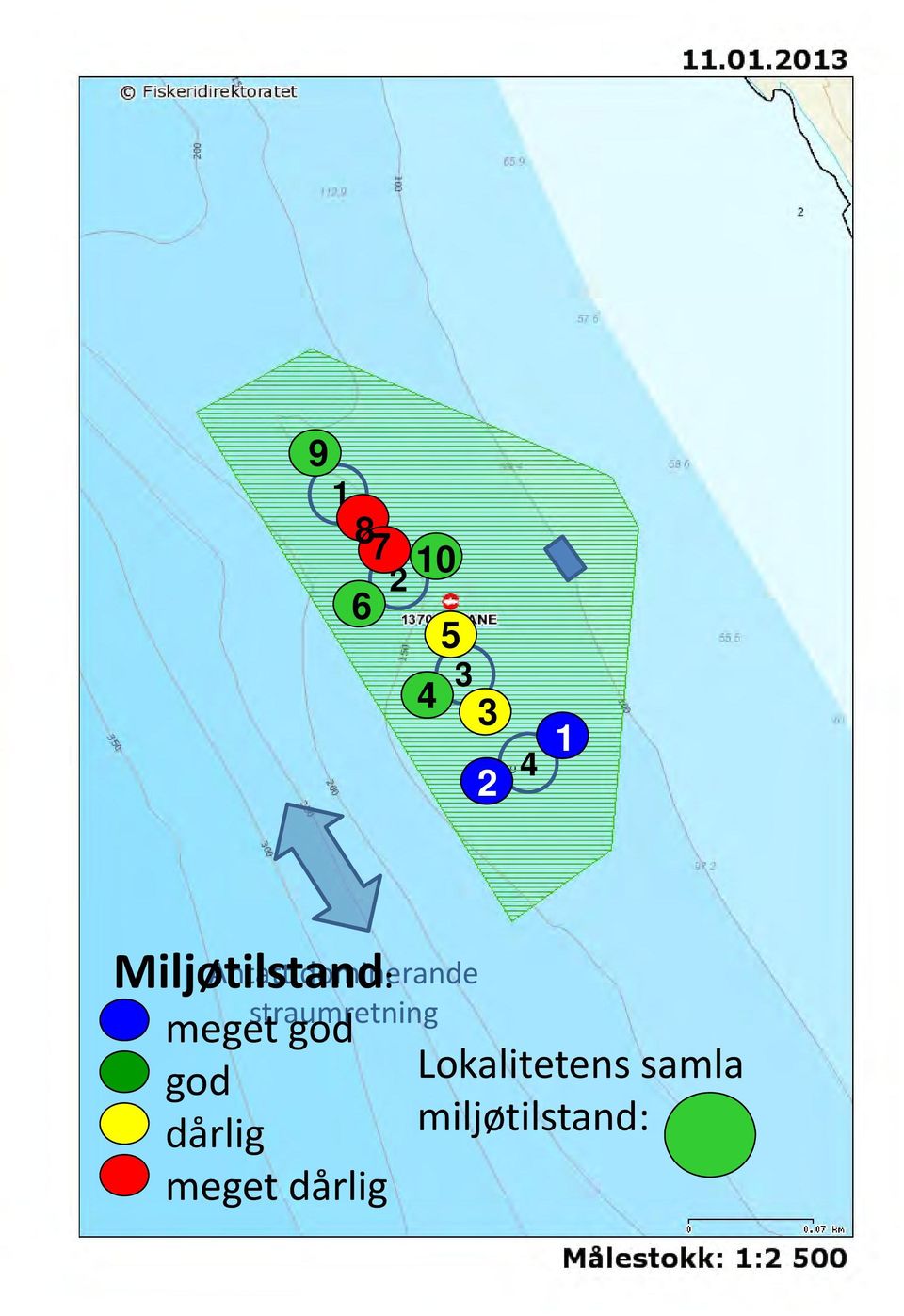 Miljøtilstand: meget god god dårlig