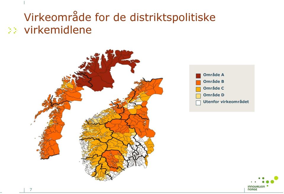 virkemidlene Område A