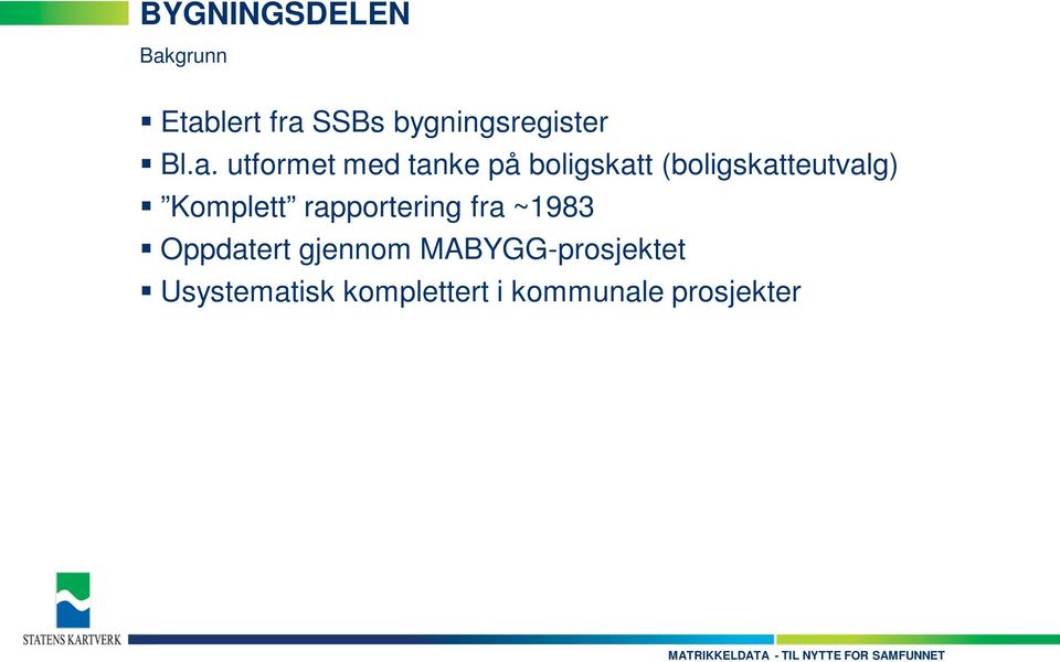 (boligskatteutvalg) Komplett rapportering fra ~1983