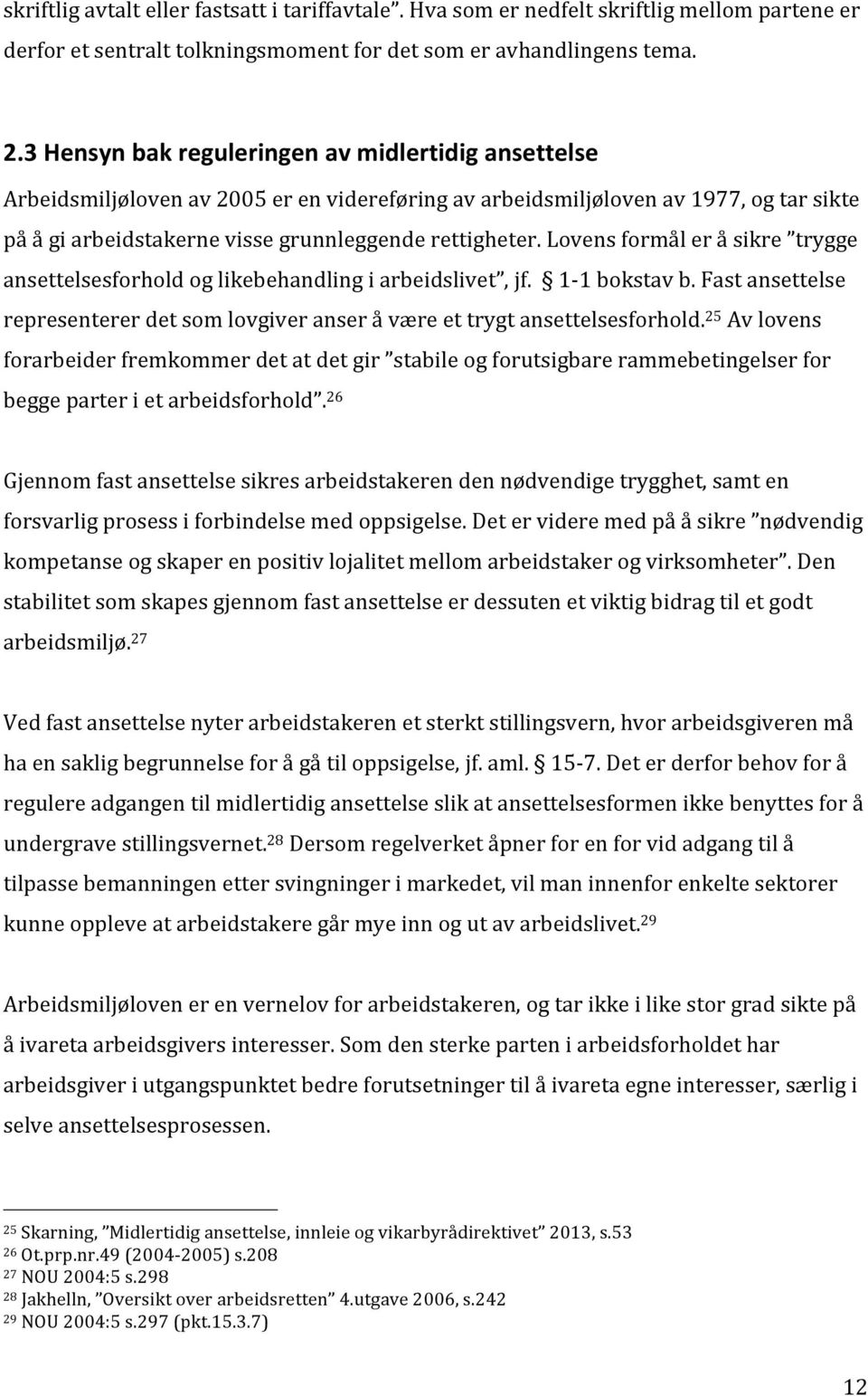 Og Oppsigelsesadgang Ved Midlertidige Arbeidsforhold - PDF Free Download