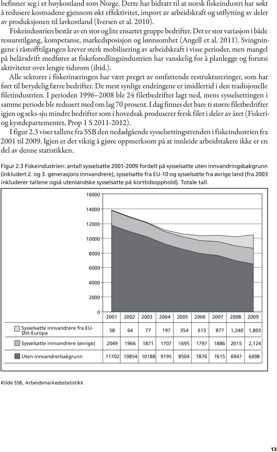 2010). Fiskeindustrien består av en stor og lite ensartet gruppe bedrifter. Det er stor variasjon i både ressurstilgang, kompetanse, markedsposisjon og lønnsomhet (Angell et al. 2011).