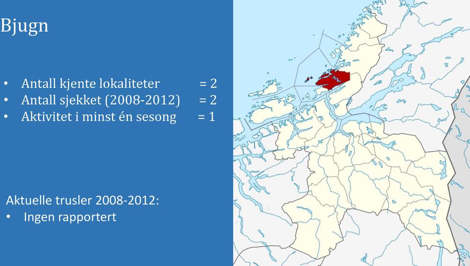 sjekket (2008-2012) = 2