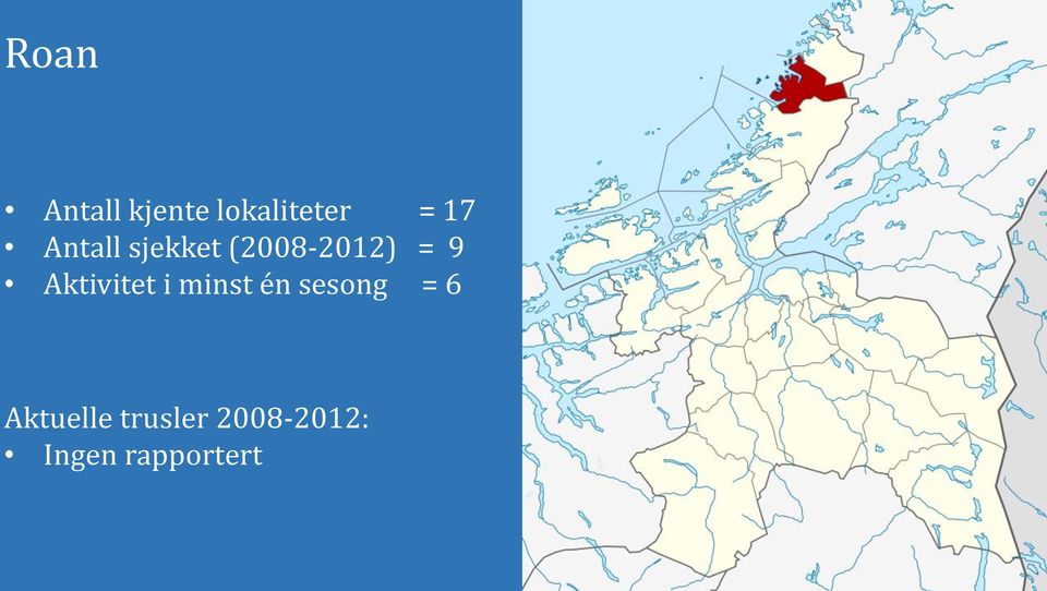 sjekket (2008-2012) = 9