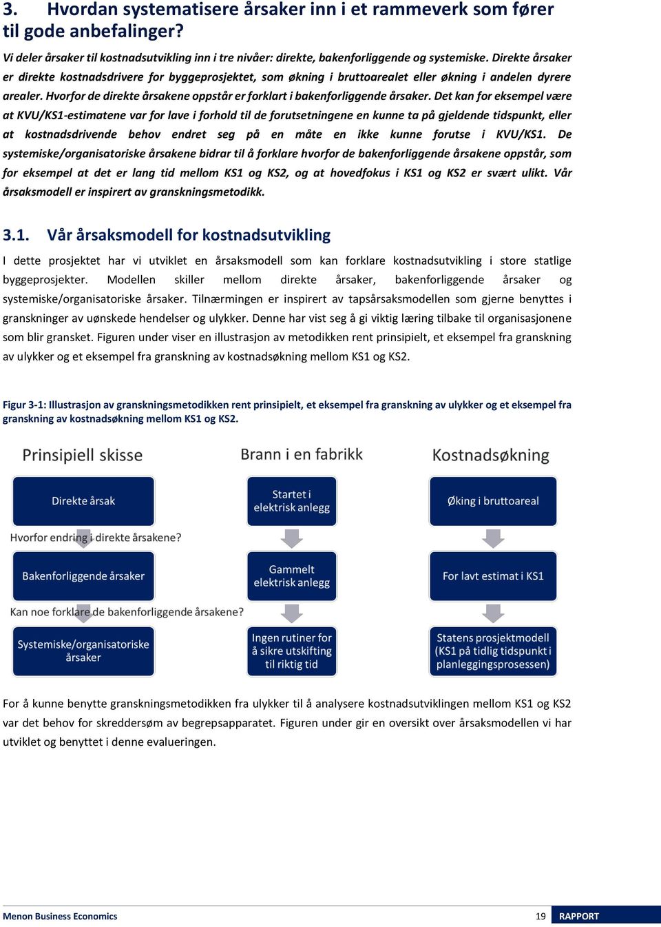 Hvorfor de direkte årsakene oppstår er forklart i bakenforliggende årsaker.