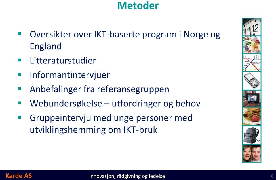 fra referansegruppen Webundersøkelse utfordringer og behov