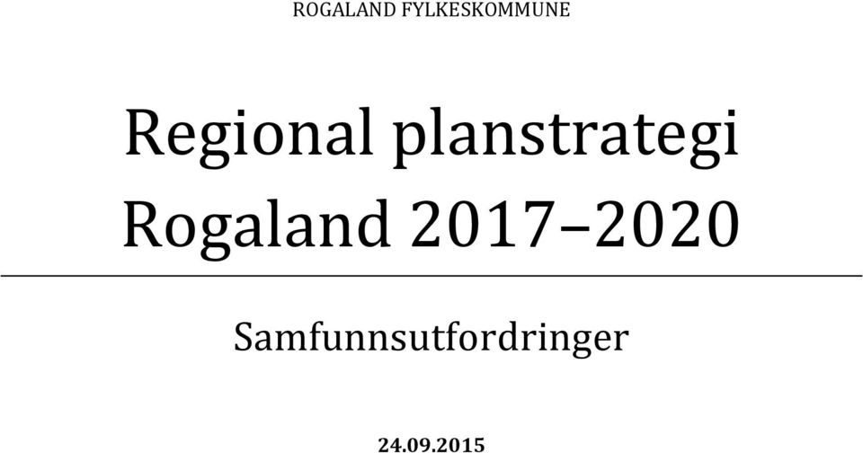 Rogaland 2017 2020