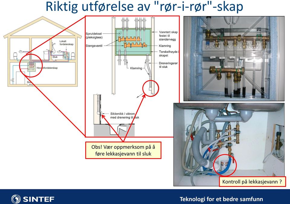 Vær oppmerksom på å føre