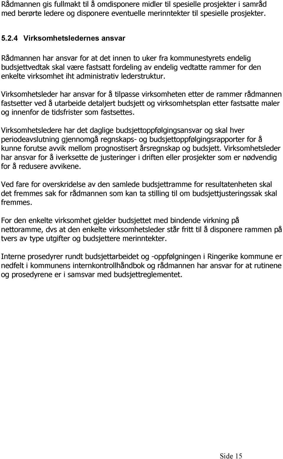 iht administrativ lederstruktur.