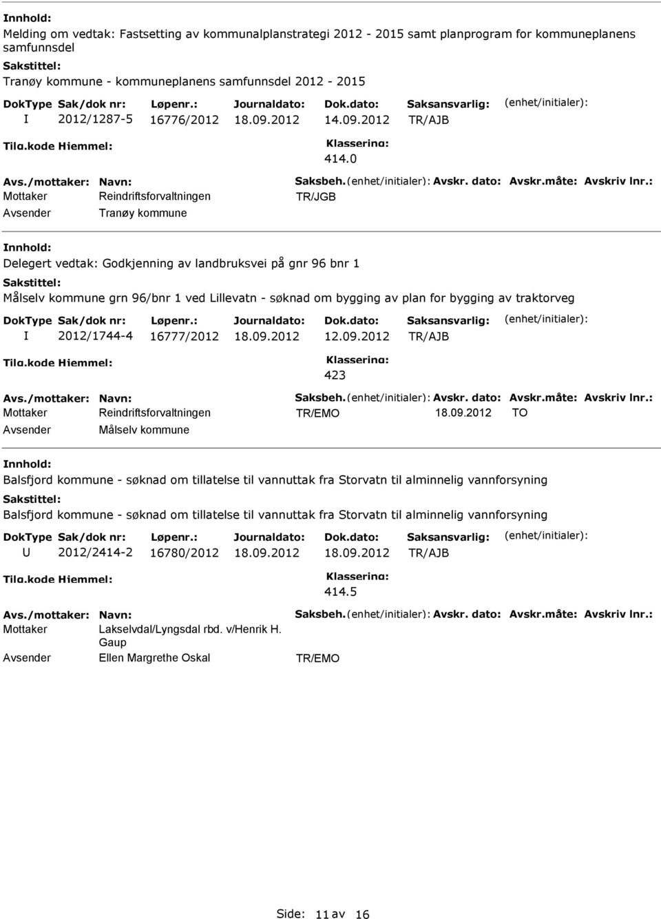 traktorveg 2012/1744-4 16777/2012 12.09.