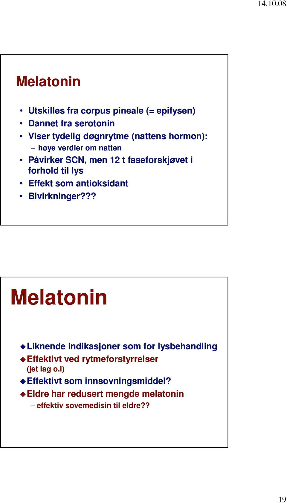 antioksidant Bivirkninger?