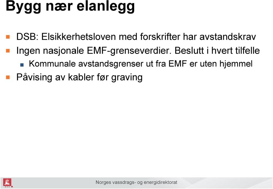 EMF-grenseverdier.