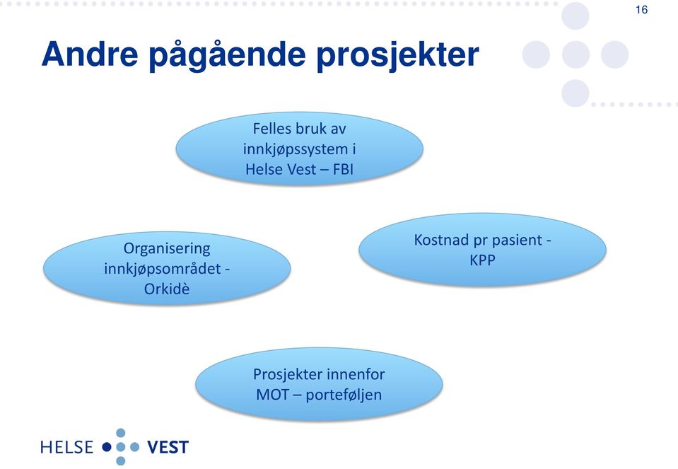 Organisering innkjøpsområdet - Orkidè