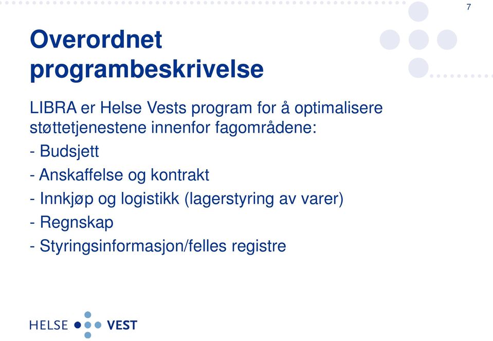 Budsjett - Anskaffelse og kontrakt - Innkjøp og logistikk