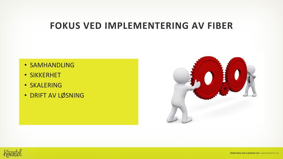 FIBER SAMHANDLING