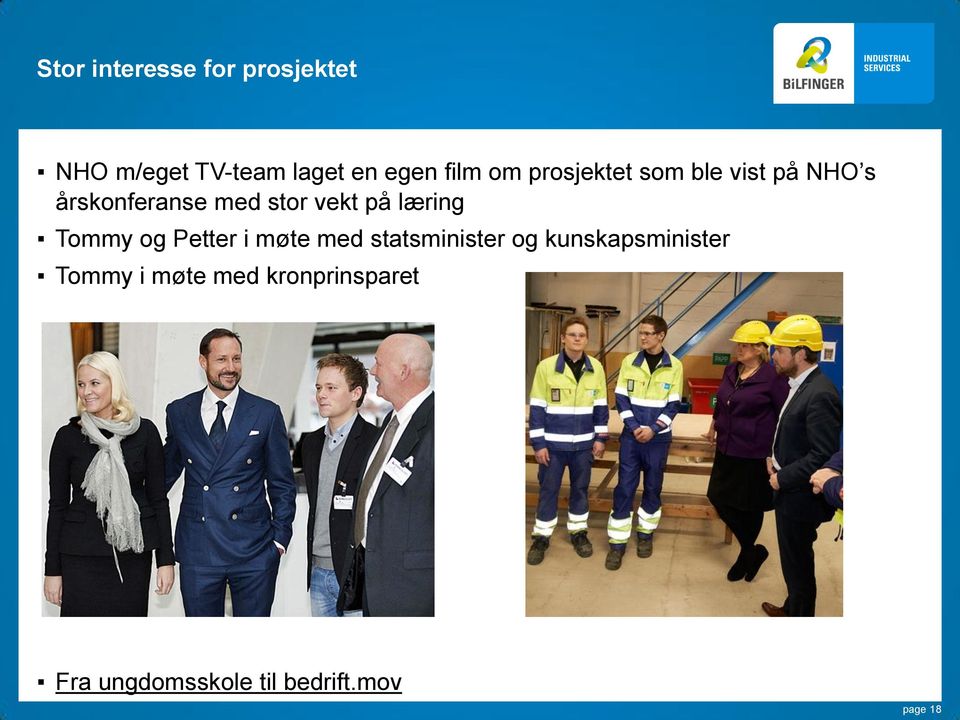 læring Tommy og Petter i møte med statsminister og kunskapsminister