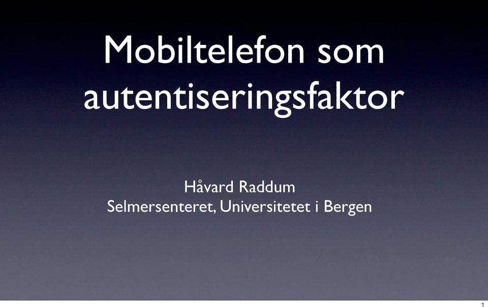 Håvard Raddum