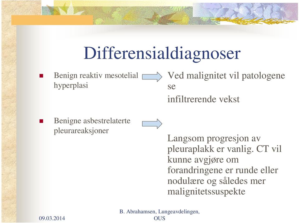 progresjon av pleuraplakk er vanlig.