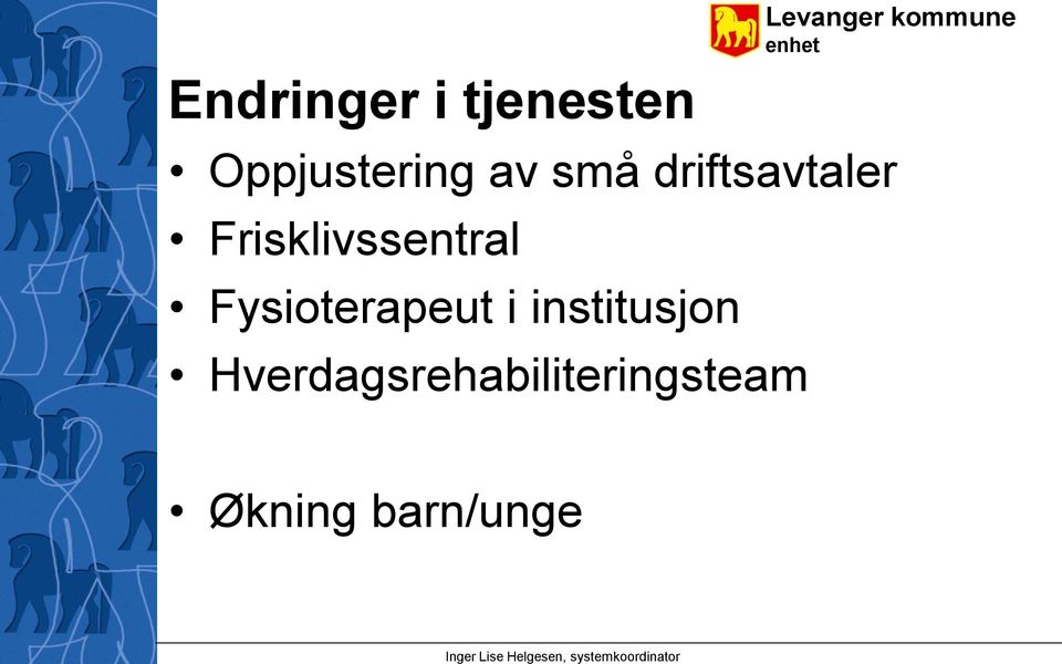 Frisklivssentral Fysioterapeut i