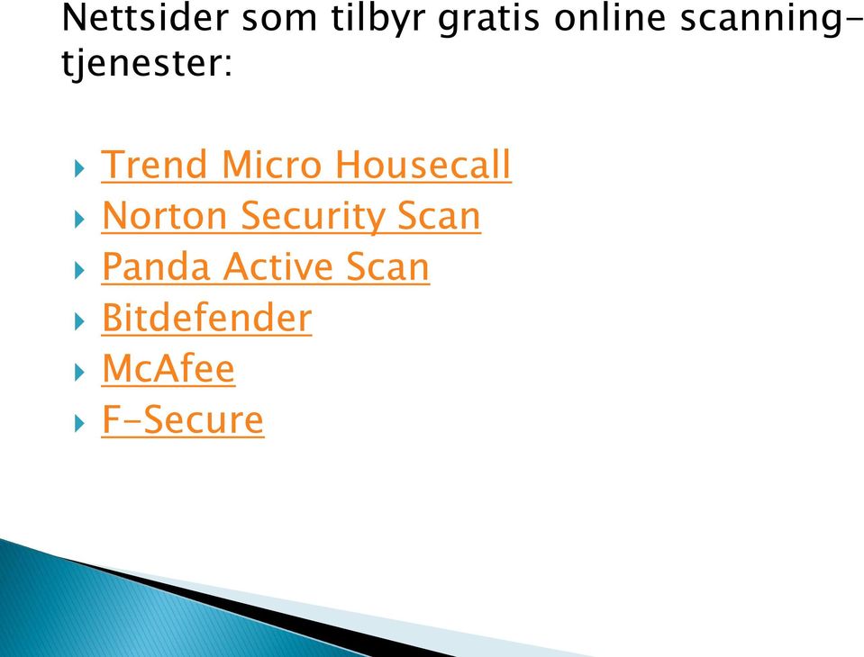 Housecall Norton Security Scan