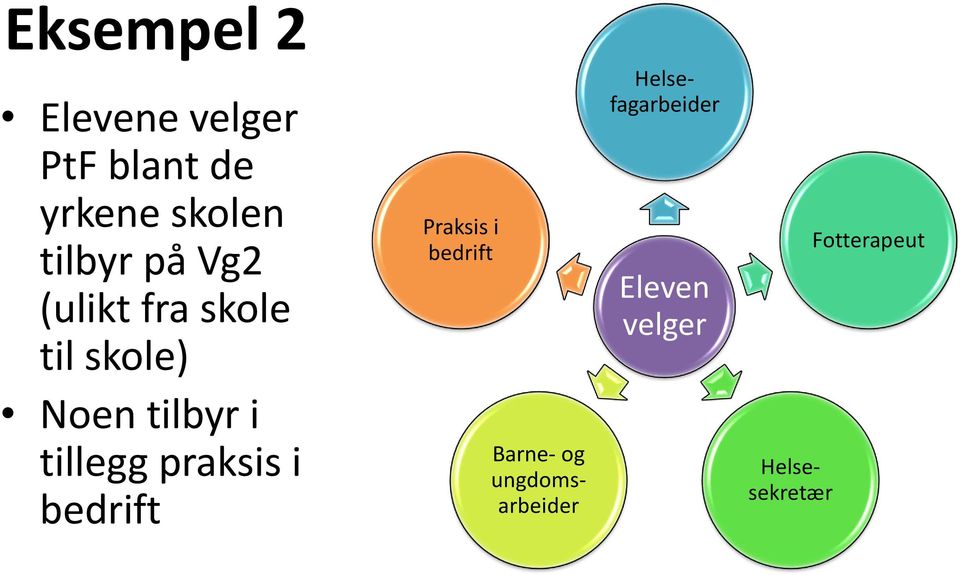 tillegg praksis i bedrift Praksis i bedrift Barne- og