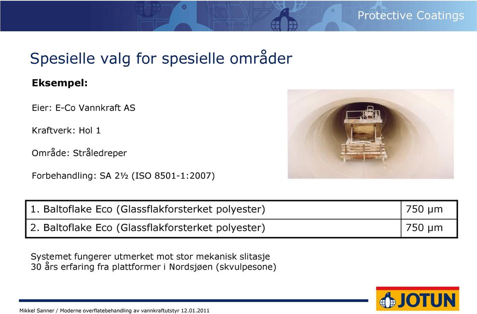 Baltoflake Eco (Glassflakforsterket polyester) 750 µm 2.