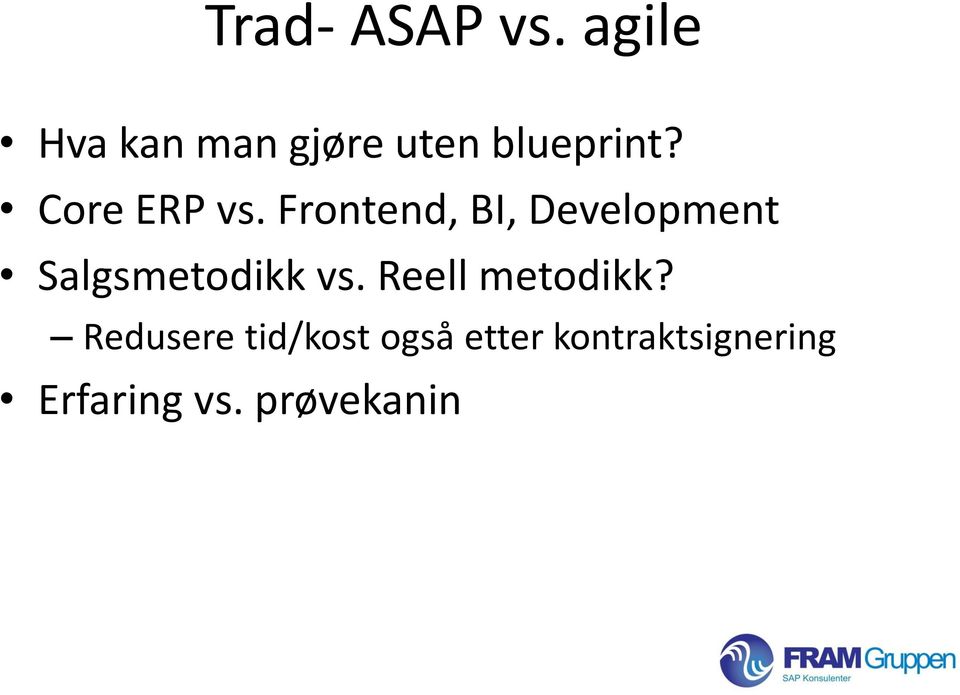 Core ERP vs.