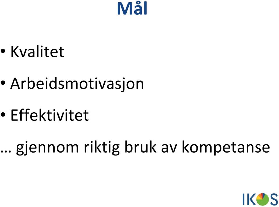 Effektivitet