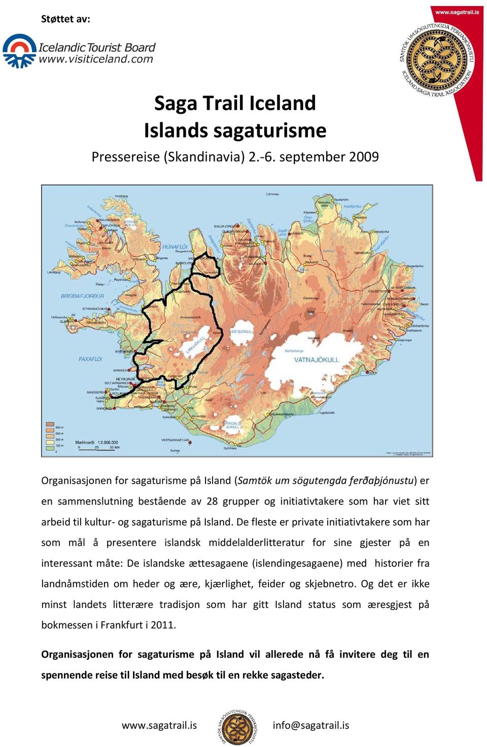 sagaturisme på Island.