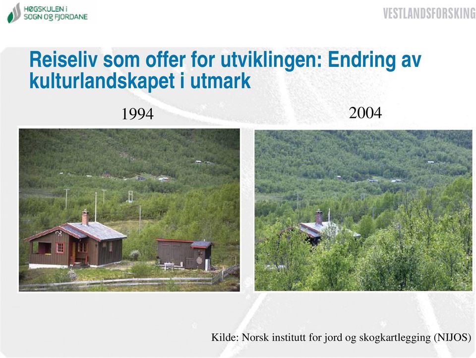 utmark 1994 2004 Kilde: Norsk
